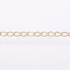 Handmade Ion Plating(IP) 304 Stainless Steel Curb Chains STAS-G038-11A-1