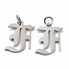 Non-Tarnish 304 Stainless Steel Pendants A-STAS-R111-JA565-F-1