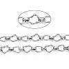 Alloy Teardrop with Twining Chains LCHA-T001-12P-2
