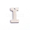 Tarnish Resistant 304 Stainless Steel Letter Charms X-STAS-O072-I-1
