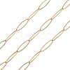 304 Stainless Steel Horse Eye Link Chains CHS-C006-06G-1