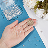 60Pcs 304 Stainless Steel Ball Stud Earring Post STAS-BBC0004-20-3