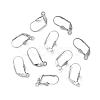 Tarnish Resistant 304 Stainless Steel Leverback Earring Findings X-STAS-E007-2-1
