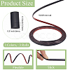 3 Rolls 3 Colors PVC Self-Adhesive Flexible Molding Trim DIY-CP0011-88-2