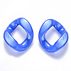 Imitation Jelly Acrylic Linking Rings OACR-S036-002B-E-3