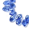 Transparent Facted Glass Beads GLAA-WH0031-58G-3