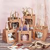Craft Paper Handbags CARB-WH0018-03A-5