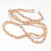 Electroplate Crystal Glass Rice Beads Strands X-EGLA-F042-A02-3