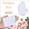 100Pcs PVC Plastic Blank Big Pendants KY-SP0001-72C-2