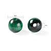 100Pcs 8mm Natural Green Tiger Eye(Dyed & Heated) Round Beads DIY-LS0002-08-3