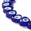 Handmade Evil Eye Lampwork Beads LAMP-F021-02G-4