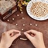 PandaHall Elite Natural Unfinished Wood Beads WOOD-PH0001-64-3