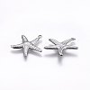 Tarnish Resistant 304 Stainless Steel Pendants STAS-E438-21B-P-2