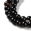 Natural Striped Agate/Banded Agate Beads Strands G-Z060-A01-A08-4