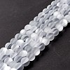 Synthetic Moonstone Beads Strands G-E573-01C-16-5