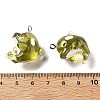 Marine Series Transparent Resin Pendants RESI-E031-02P-10-3