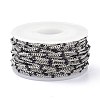 304 Stainless Steel Enamel Curb Chains CHS-P013-01P-02-3