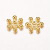 Zinc Alloy Beads Spacers PALLOY-Q062-G-NF-2