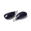 Synthetic Blue Goldstone Pendants G-D084-01P-A04-3