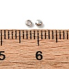 Brass Crimp End Beads X-E002-NF-2
