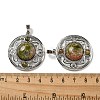 Natural Unakite Pendants G-Q158-03N-3