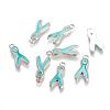 Alloy Enamel Pendants EA546Y-4-1