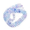 Transparent Crackle Glass Beads Strands CCG-L050-01B-08-3