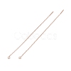 Ion Plating(IP) 304 Stainless Steel Stud Earring Finding LS-STAS-E161-06RG-3