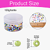 108G 9 Colors Glass Seed Beads SEED-YW0002-70-3