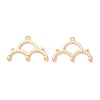 Brass Chandelier Component Links KK-K333-40G-1