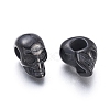 Halloween 304 Stainless Steel European Beads STAS-M274-116B-2