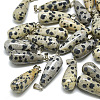 Natural Dalmatian Jasper Pendants X-G-T081-24-1