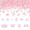 182Pcs 100G Transparent Acrylic Beads OACR-TA0003-66C-1