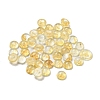 Synthetic Coffee Watermelon Stone Glass Cabochons G-H309-03-03-1