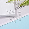 925 Sterling Silver Ear Stud Findings STER-K167-042A-S-6