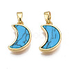 Real 18K Gold Plated Brass Pendants KK-N233-170A-01C-2
