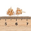 Brass Micro Pave Cubic Zirconia Peg Bails KK-Z122-04G-3