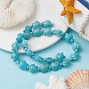 Synthetic Turquoise Beads Strands G-YW0001-50A-2