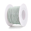 Iron & ABS Plastic Imitation Pearl Tennis Chains CH-Q006-01A-15-2