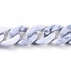 Acrylic Curb Chains X-AJEW-JB00505-05-2