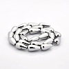 Non-magnetic Synthetic Hematite Teardrop Beads Strands G-M072-02-2