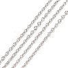 Tarnish Resistant 304 Stainless Steel Cable Chains CHS-N002-02B-P-1