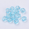 Transparent Acrylic Beads TACR-Q257-10mm-V38-1