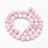 Round Natural Kunzite Beads Strands G-K068-26-10mm-2