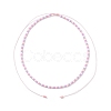 3Pcs 3 Color Glass Seed Braided Beaded Necklaces Set for Women NJEW-JN04117-4