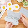 3Pcs Portable PU Imitation Leather Glasses Bag AJEW-NB0003-35-3