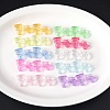 Transparent Acrylic Beads X-TACR-F008-09F-1