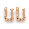 Brass Pendants X-KK-T038-193G-U-2