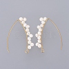 PVD Vacuum Plating 304 Stainless Steel Earring Hooks X-EJEW-JE03759-2
