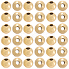 Brass Spacer Beads KK-BBC0015-08C-1